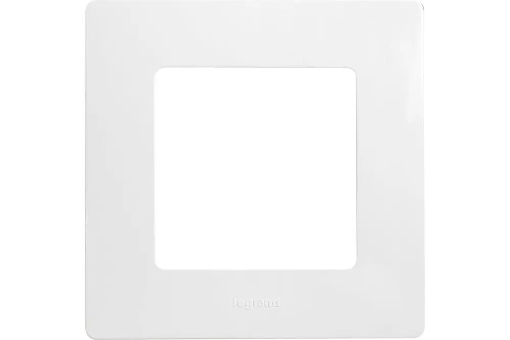 Рамка Legrand ETIKA 1 пост белая