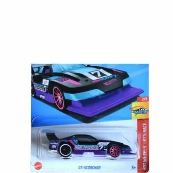 Машинка Mattel GT-SCORCHER, 1:64, цвет 2024-89, размер 6x2 см