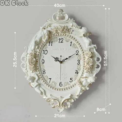 Настенные часы в стиле скандинавского ретро 6433₽