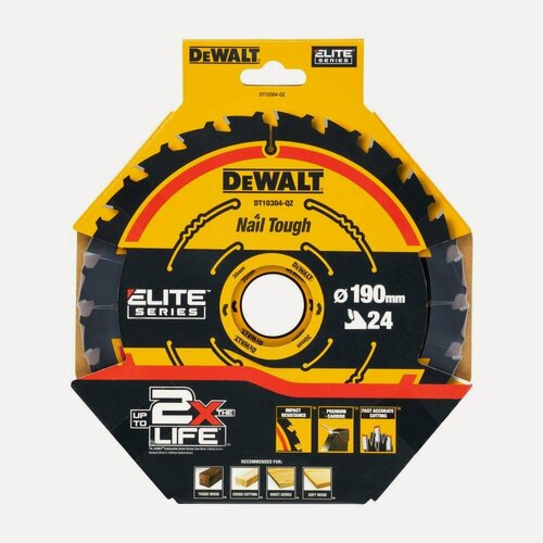 Изображение товара Пильный диск DEWALT EXTREME DT10304, 190/30 мм.