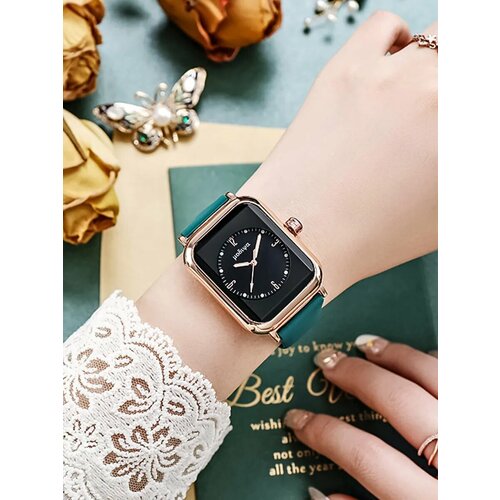 фото Наручные часы, золотистый/зеленый selenajewelrystyle