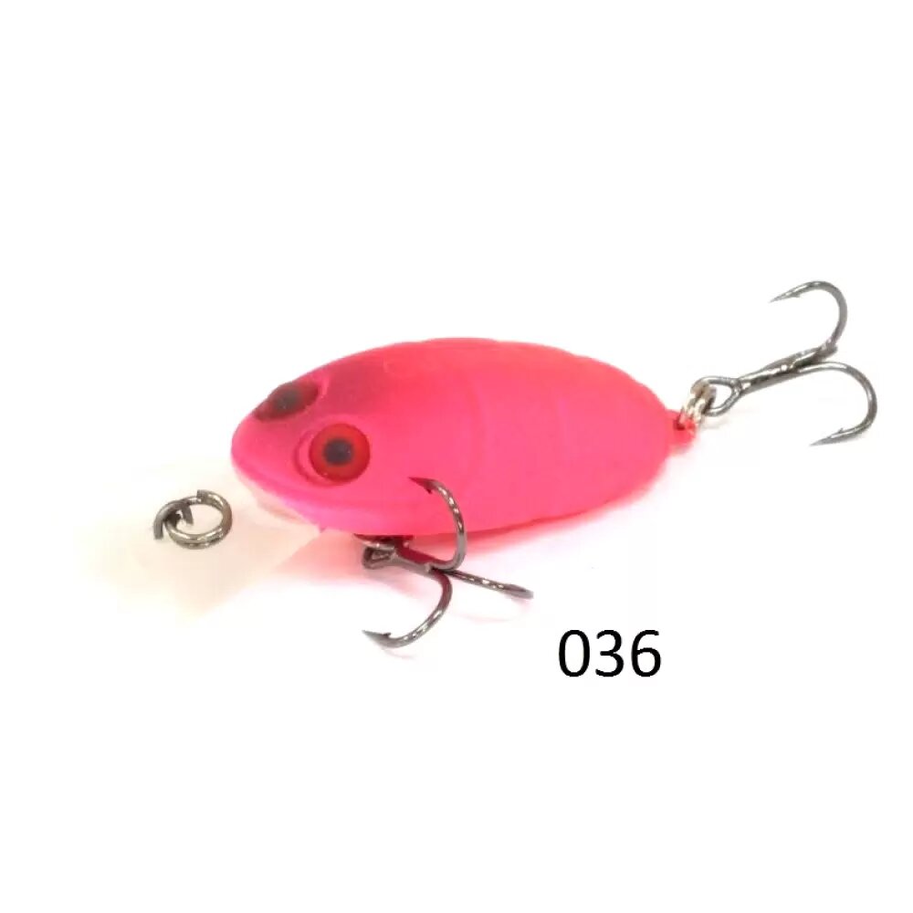 Воблер для рыбалки Aiko CUCARACHA 33F # 036, 33.0 мм, 3.5 г, 36