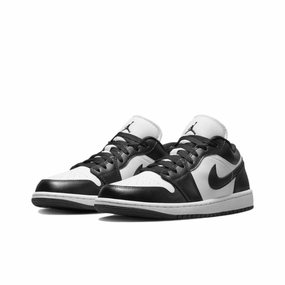 Кроссовки Jordan 1 Low, полнота F (EU)/ на среднюю стопу, размер 7USW 4.5UK 38EU 37RU 24CМ, panda — фото 1