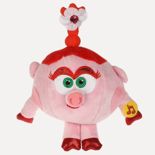 Изображение товара Игрушка мягкая Смешарики Нюша, 13 см. музыкальная Мульти-пульти A20307-10