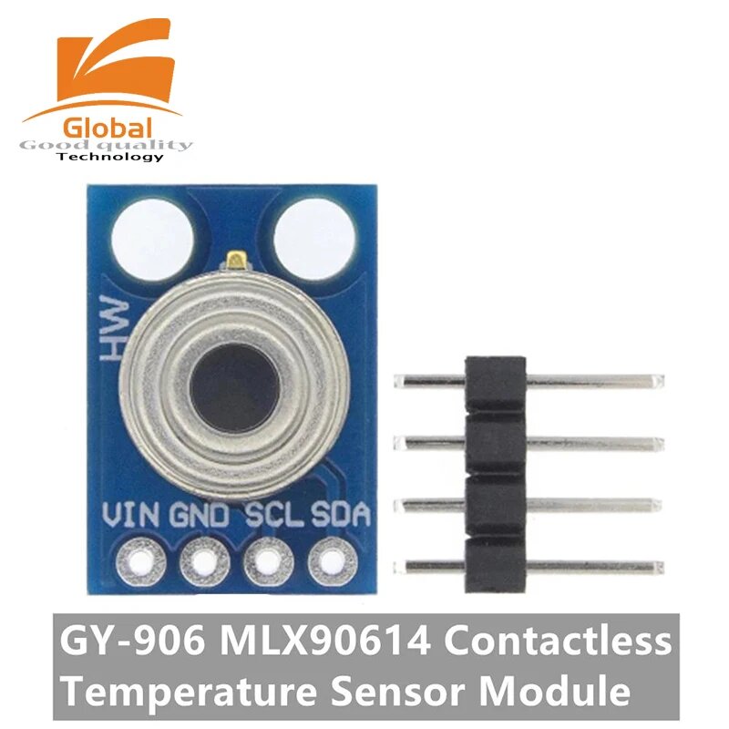 Бесконтактный температурный сенсор MLX90614 для Arduino