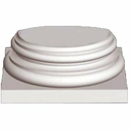База колонны Перфект (Perfect) 280х280х116 мм (N2220-1W)