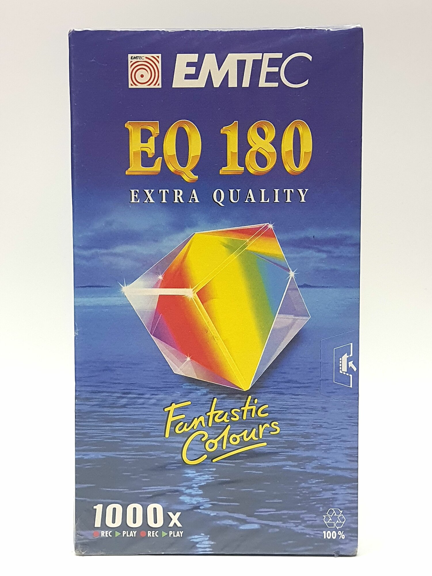 Видеокассета VHS EMTEC (BASF) EQ-180 Chrome