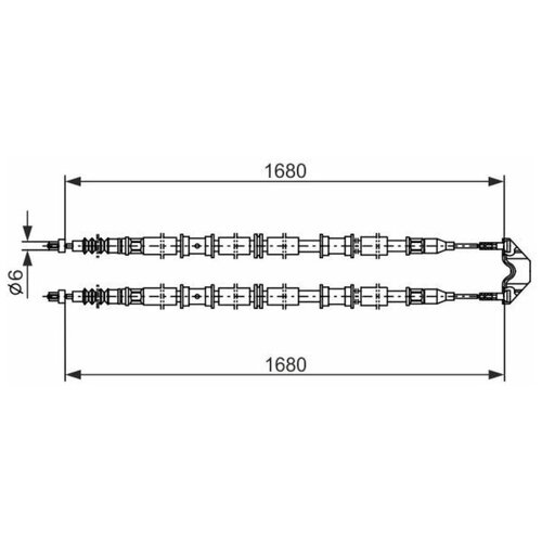 BOSCH 1987482107 1шт