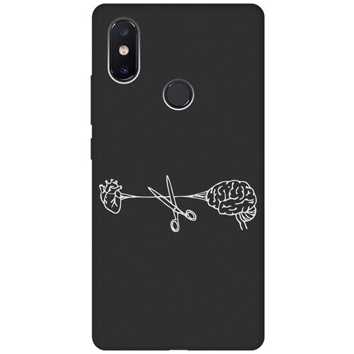 Матовый Soft Touch силиконовый чехол на Xiaomi Mi 8 SE, Сяоми Ми 8 СЕ с 3D принтом Cut It W черный матовый soft touch силиконовый чехол на xiaomi mi 8 se сяоми ми 8 се с 3d принтом free w черный