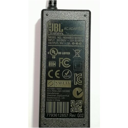 Блок питания 19v 3a 55 x 25 mm для колонки Xtreme Xtreme 2 110000₽