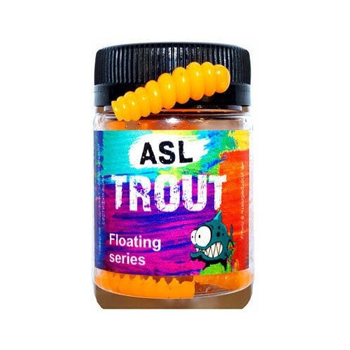 фото Asl приманка силиконовая (мягкая) asl личинка форель (asll12-105 / 1,2" / 105)