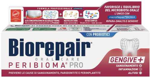 Зубная паста Biorepair Peribioma, 75 мл, 120 г