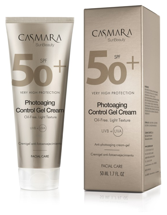 Крем-гель casmara photoaging control gel cream spf 50