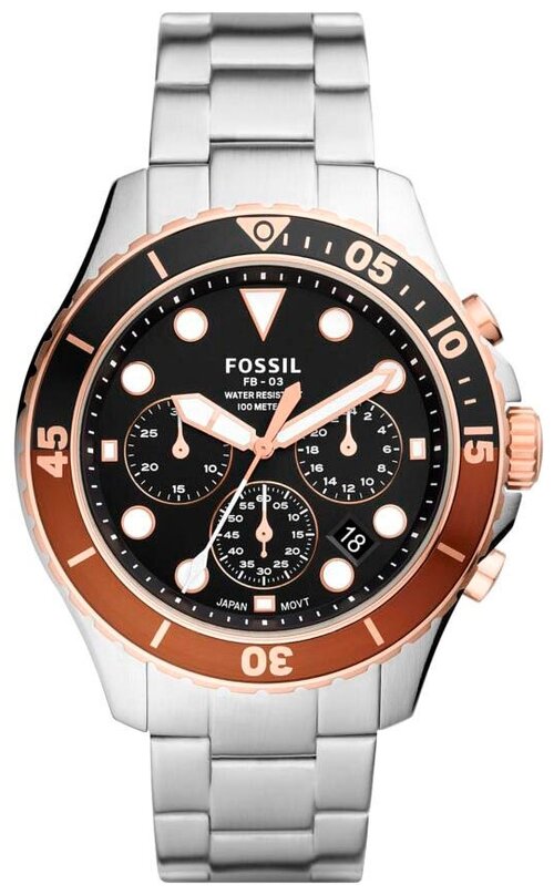 Наручные часы FOSSIL, серебряный