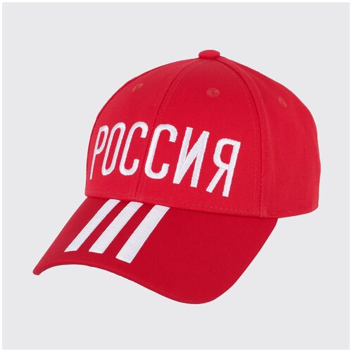 Бейсболка Adidas Russia FJ0998, р-р XL, Красный