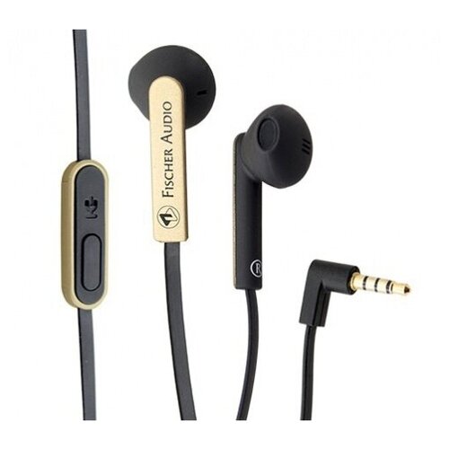 FE-155-RC-Gold Наушники внутриканальные с микрофоном черныйзолото Fischer Audio 118000₽