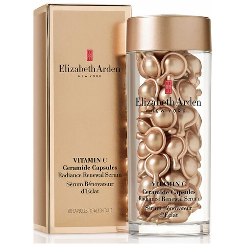 упаковка сыворотка для лица керамидами и витамином С ELIZABETH ARDEN 60 шт.