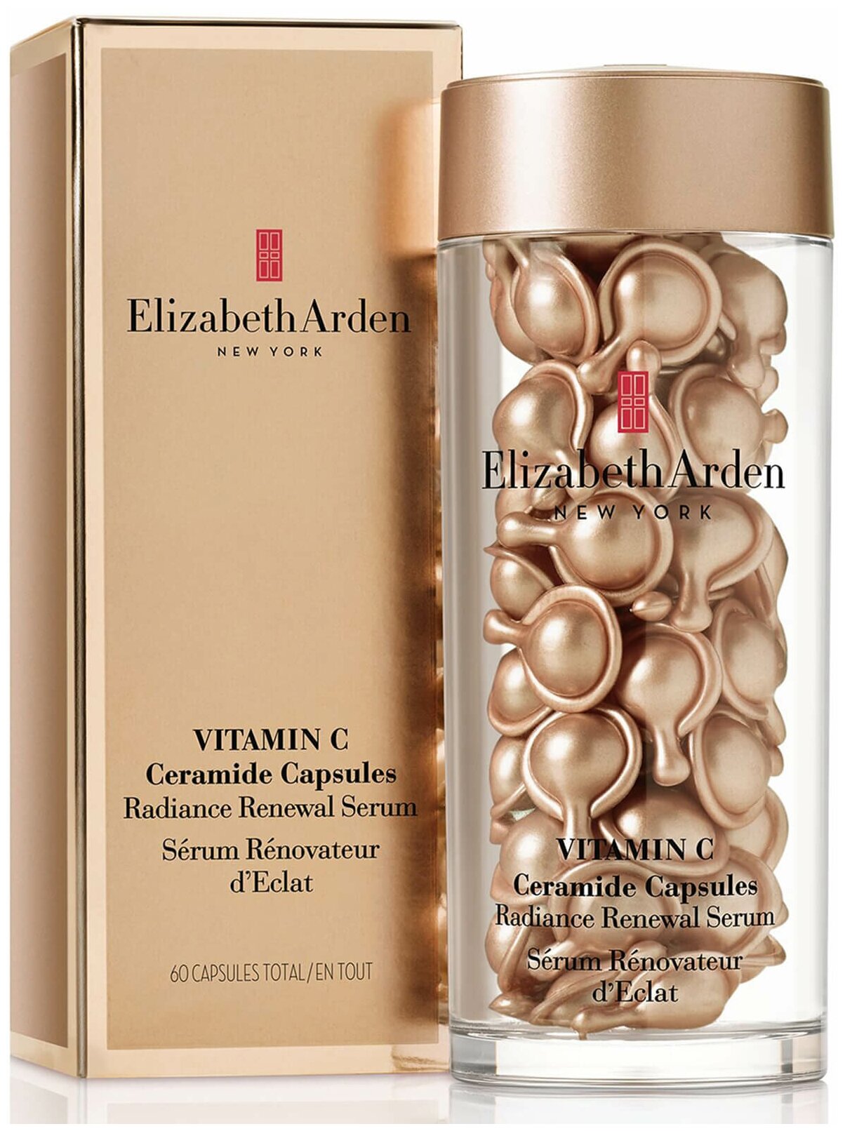 Упаковка сыворотка для лица керамидами и витамином С ELIZABETH ARDEN 60 шт.