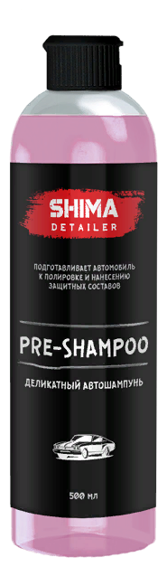 SHIMA DETAILER "PRE-SHAMPOO" деликатный автошампунь500 мл