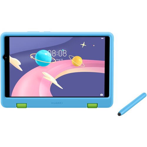 8" Планшет HUAWEI MatePad T8 Kids Edition (2021), 3/32 ГБ, Wi-Fi + Cellular, стилус, Android 10, насыщенный синий