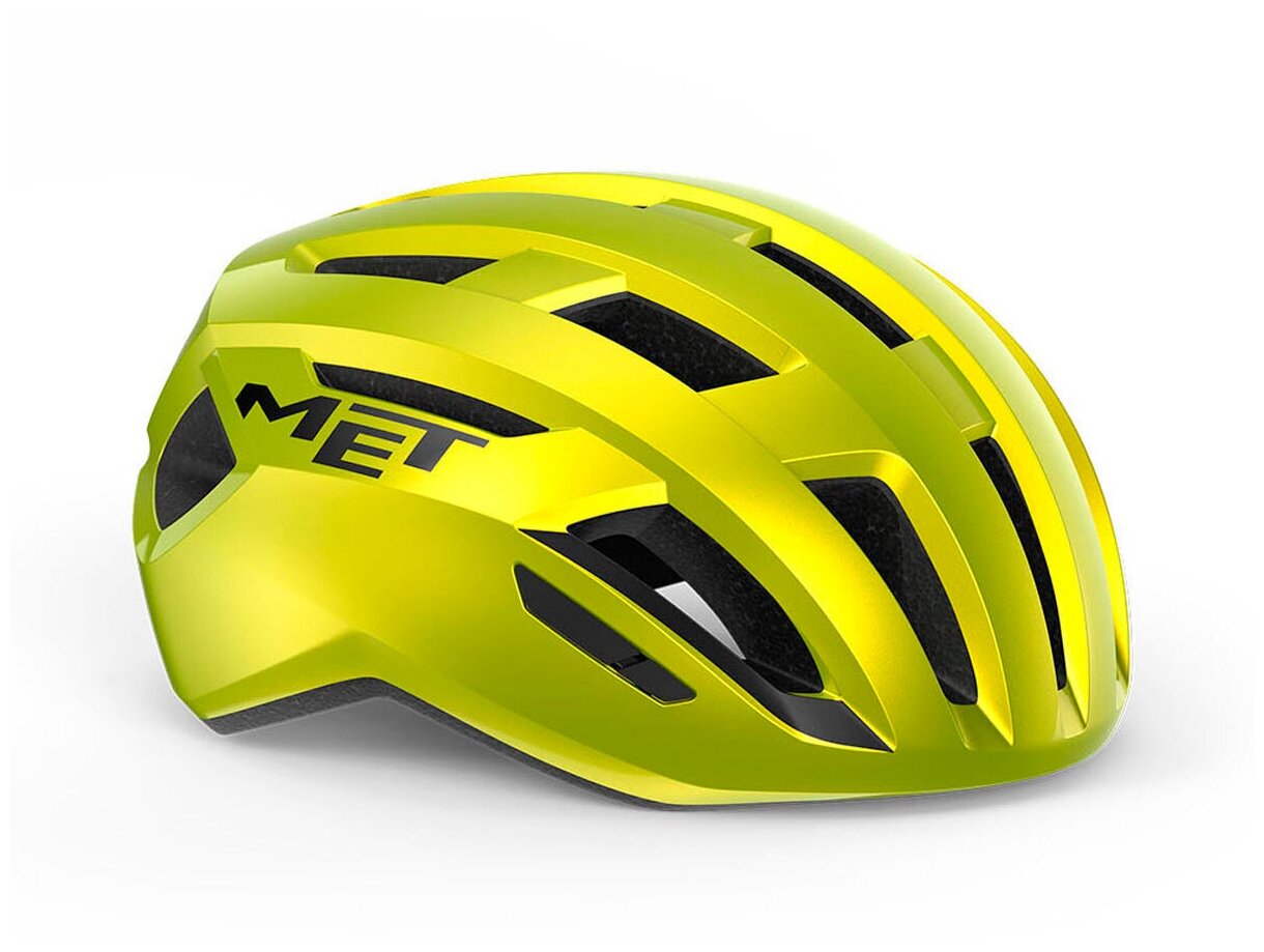 Велошлем Met Vinci Mips Metallic Lime Yellow 2022 M