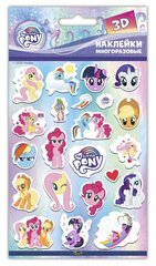 Наклейки 3D My Little Pony, 11*20 см, 1 шт.