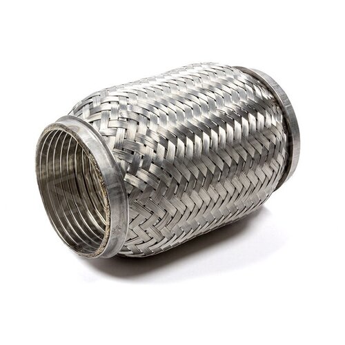 Гофра глушителя трехслойная усиленная (Interlock) 75x100