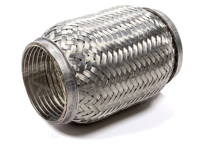 фото Гофра глушителя усиленная (Interlock) 50x120