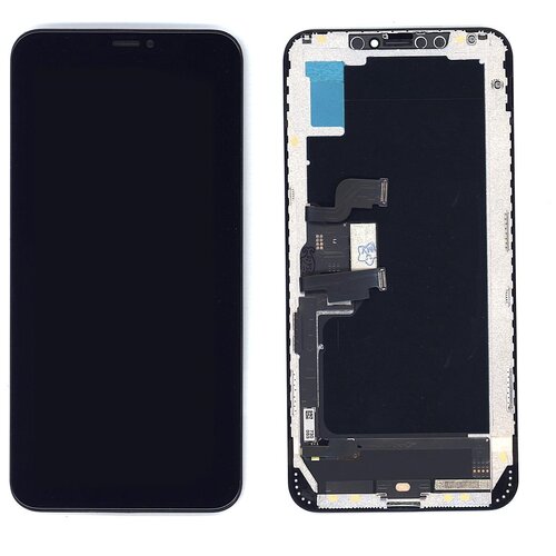Дисплей для iPhone XS MAX в сборе с тачскрином (INCELL / TFT LT) черный дисплей amperin для iphone 8 в сборе с тачскрином incell mx черный в сборе с рамкой