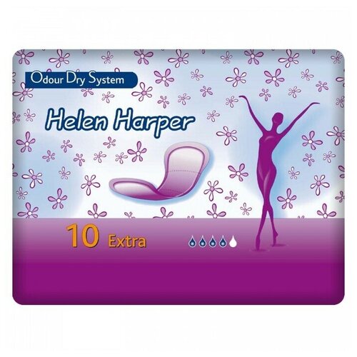 Послеродовые/урологические женские прокладки Helen Harper Odour Dry System, Extra Medium, 10 шт./уп.
