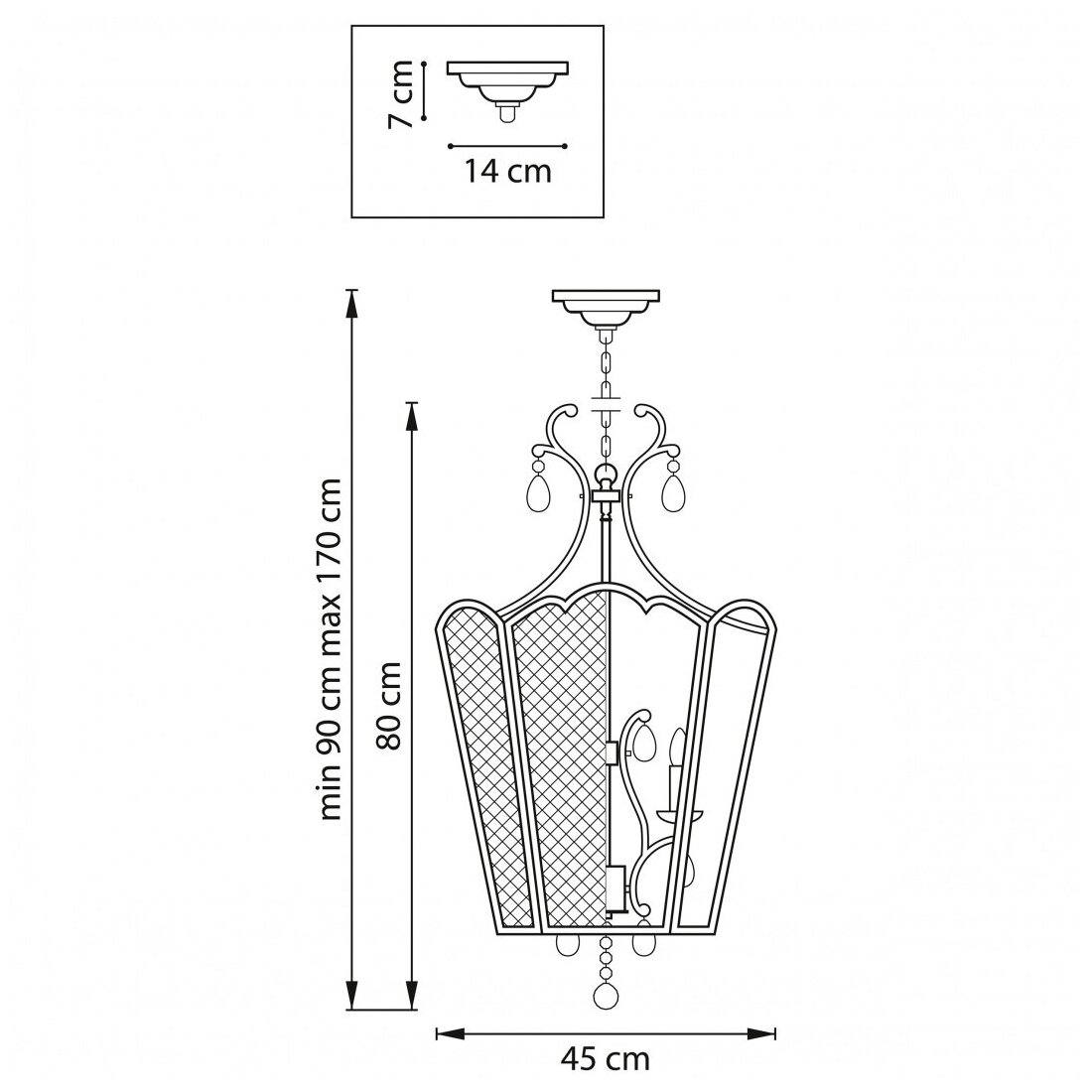 Люстра Lightstar CASTELLO 744057 - фото №9