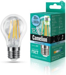 Светодиодная лампа Camelion LED20-A60-FL/845/E27