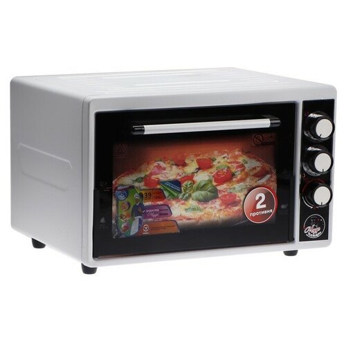 Мини-печь чудо пекарь ЭДБ-0126 1500 Вт 39 л белая 1127600₽