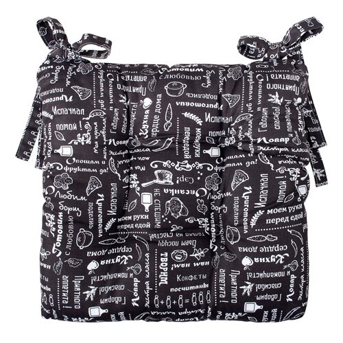 Сидушка на стул с завязками 