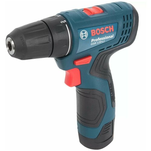 Дрель-шуруповерт аккумуляторная GSR 120-LI 06019G8020 12В 2х2Ач Li-Ion 899000₽