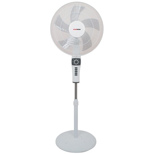 Вентилятор напольный Starwind SAF1252 50Вт скорост4 белый 437200₽