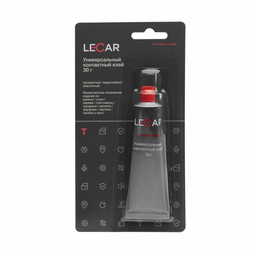 LECAR LECAR000031711 Контактный клей LECAR 30гр. (блистер)