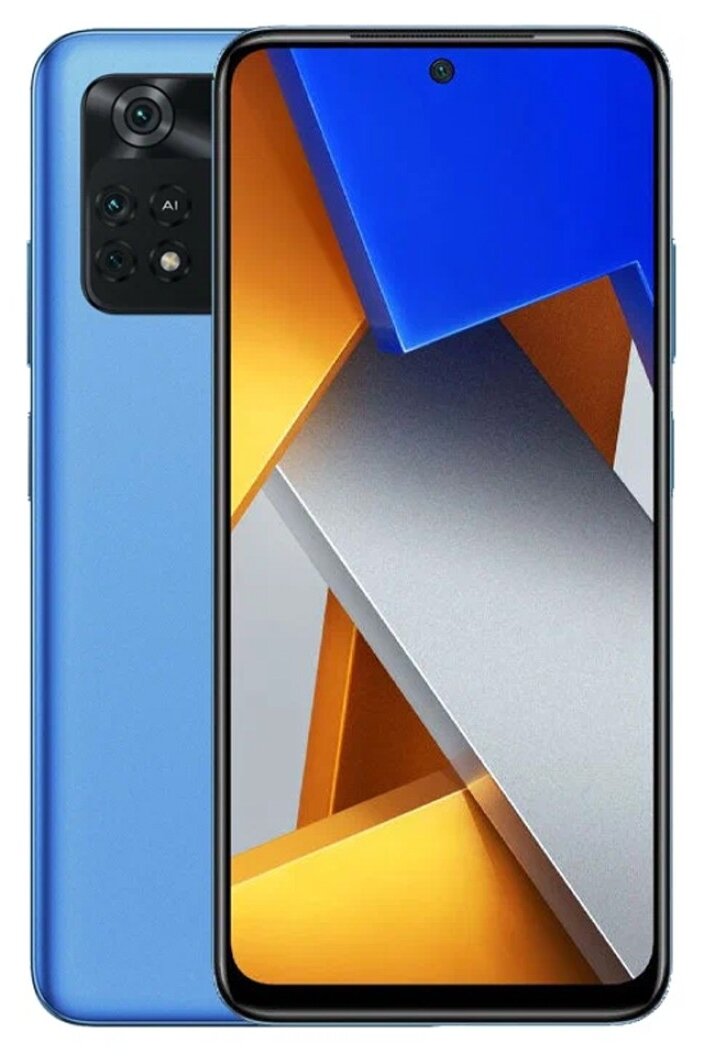 Смартфон Xiaomi POCO M4 Pro 4G 8/256 ГБ RU, холодный синий