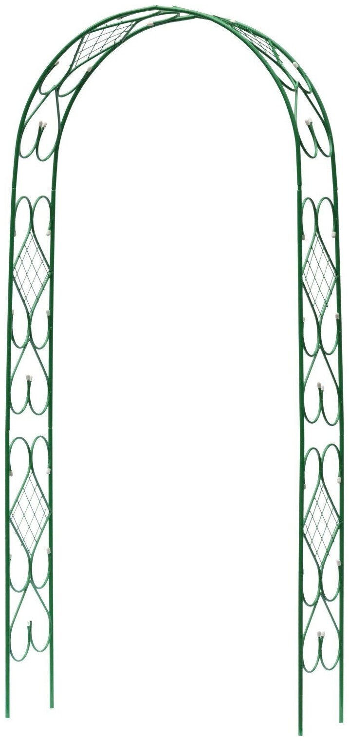 GRINDA АР деко, 240 х 120 х 36 см, разборная, стальная, декоративная арка (422251)