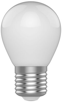 Лампа светодиодная Gauss E27 220 В 4.5 Вт шар 380 лм, тёплый белый свет