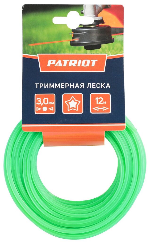 Леска для триммера Patriot - фото №1