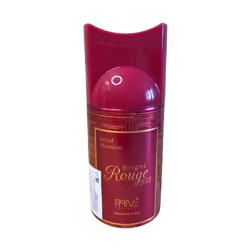 Парфюмерный дезодорант BRIGHT ROUGE 555/Baccarat Rouge 540 - 250 мл (аромат унисекс) дезодорант антиперспирант prive bright rouge 555 парфюмированный 250 мл 2 шт