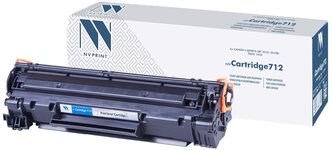 Лазерный картридж NV Print NV-712 для Canon i-SENSYS LBP3010, 3010B, 3100 (совместимый, чёрный, 1500 стр.)