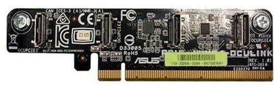 Плата расширения ASUS 4 NVME Upgrade KIT (90SKC000-M2WAN0)