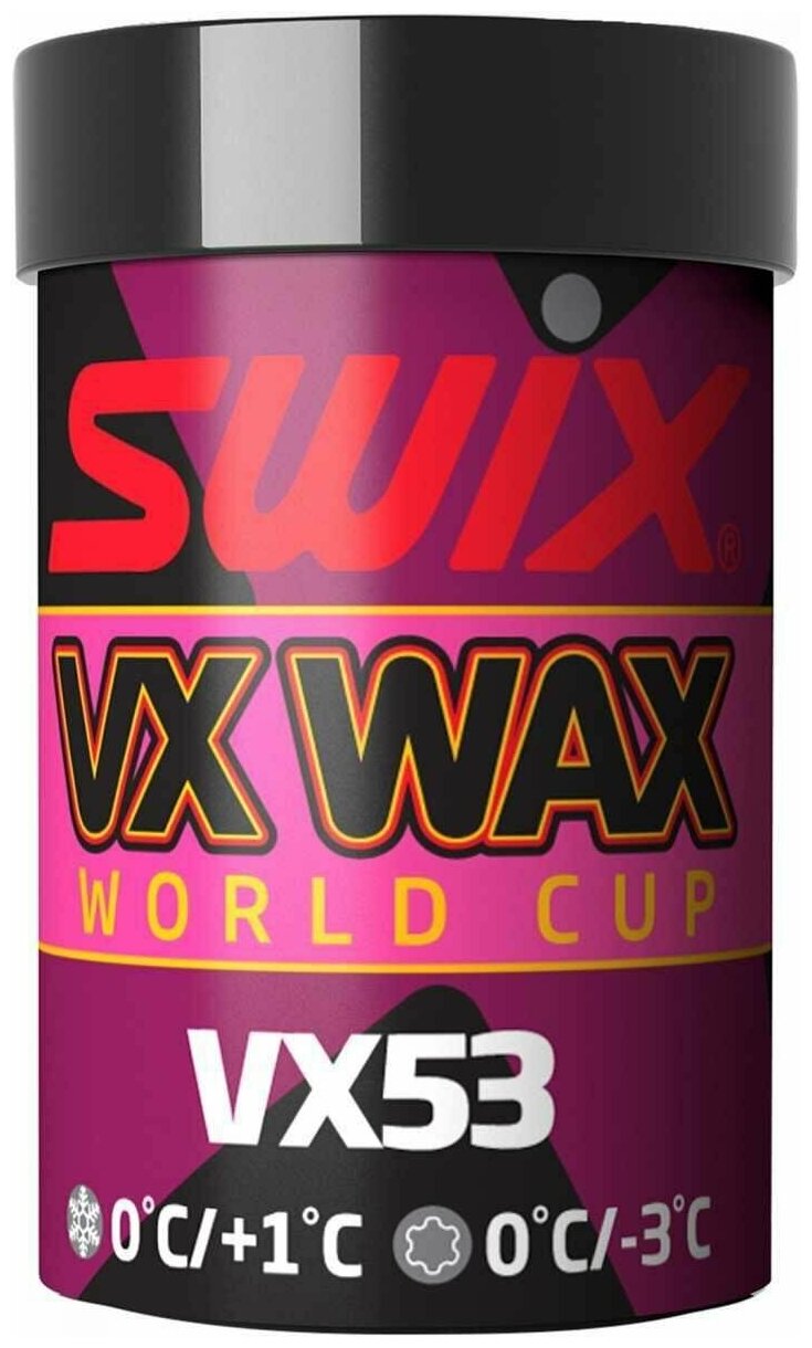 Мазь держания Swix "VX53" с высоким содержанием фтора, 45 г