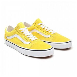 Yellow vans low top sale