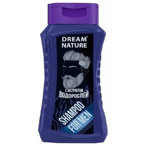 Шампунь для мужчин Dream Nature с экстрактом водорослей 250 мл dream nature шампунь для волос мужской с экстрактом водорослей 250 мл