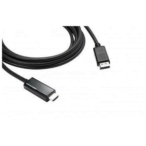 Активный кабель DisplayPort - HDMI Kramer C-DPM/HM/UHD-6 1.8m кабель kramer electronics [ca hm 35] активный высокоскоростной hdmi 4k c ethernet вилка вилка 10 6 м