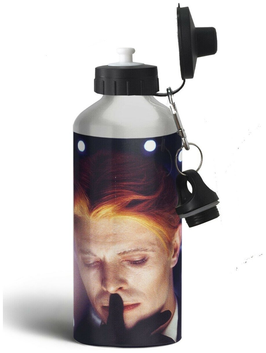 Бутылка спортивная,туристическая фляга, 500мл David Bowie - 2