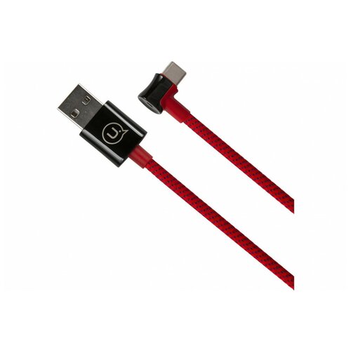 Кабель Usams U13 USB - Type-C Smart Power-off красный (SJ341USB02)